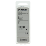 Mack 1019909 - houtbout + moer roestvrijstaal 3 st m6 x 50 mm | 10 stuks