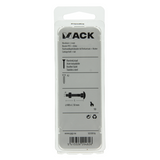 Mack 1019916 - houtbout + moer roestvrijstaal 3 st m8 x 50 mm | 5 stuks