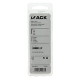 Mack 1019946 - keilbout 6-kant bout verzinkt 4 st m6x50 | 10 stuks