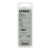 Mack 1019956 - keilbouthuls verzinkt 2 st m8 x 50 mm | 10 stuks