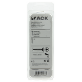 Mack 1019992 - spaanplaatschroef vz kop rvs 32 st 4,0 x 50 mm | 5 stuks