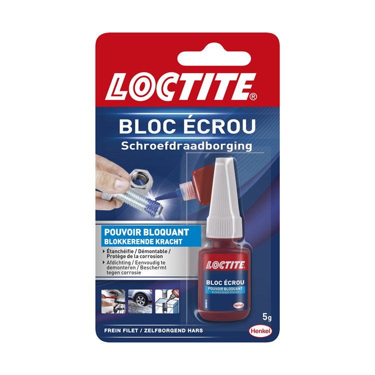 Loctite schroefdraadborging 5g | beste borging van schroeflijm | extreem sterke schroef lijm.