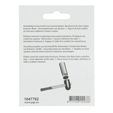Mack 1047762 - insteekdop kunstsstof zwart ø 19 mm 4 st pcs | 6 stuks