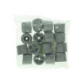 Mack 1047639 - deurstop rubber grijs 30 x 25 mm 16 st pcs | 6 stuks