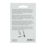 Mack 1047741 - opsteekdop kunststof zwart ø 25 mm 4 st pcs | 6 stuks