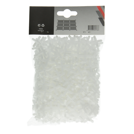 Mack 1066056 - tegelvoegkruisjes 4mm 500st | 5 stuks