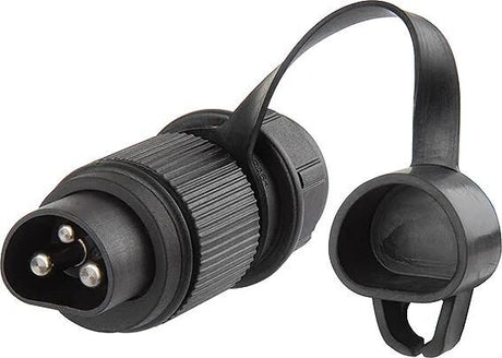 Herth+Bussstecker 3-poliger Stecker Kunststoff