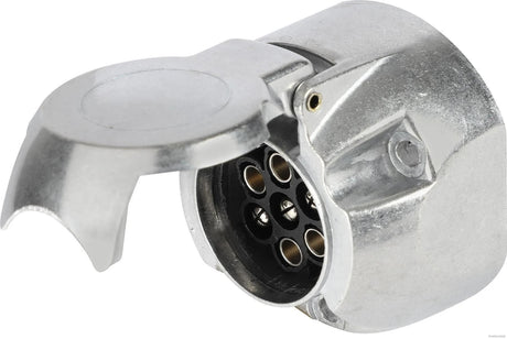 Herth+Buss-Steckdose 7-polige Steckdose mit 12 V 16 A (1,5 mm2) Klingel