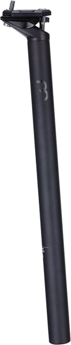 Bbb Cycling Top Post Sattelstütze 27,2 mm – Rennrad-, Touren- und E-Bike-zertifiziert – extra lang: 400 mm – Versatz: 15 mm – Aluminium – BSP-15