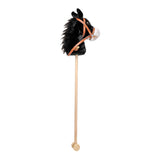 Playwood Holz Hobby Pferd mit Klang - schwarz