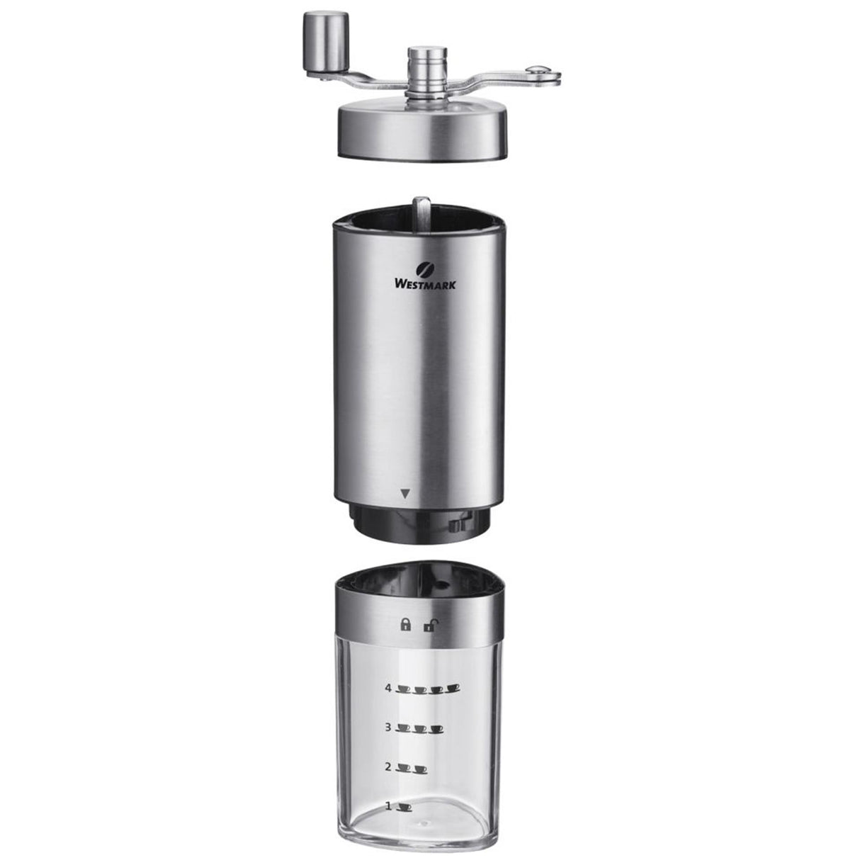 Westmark Kaffeemühle Brasilia Edelstahl