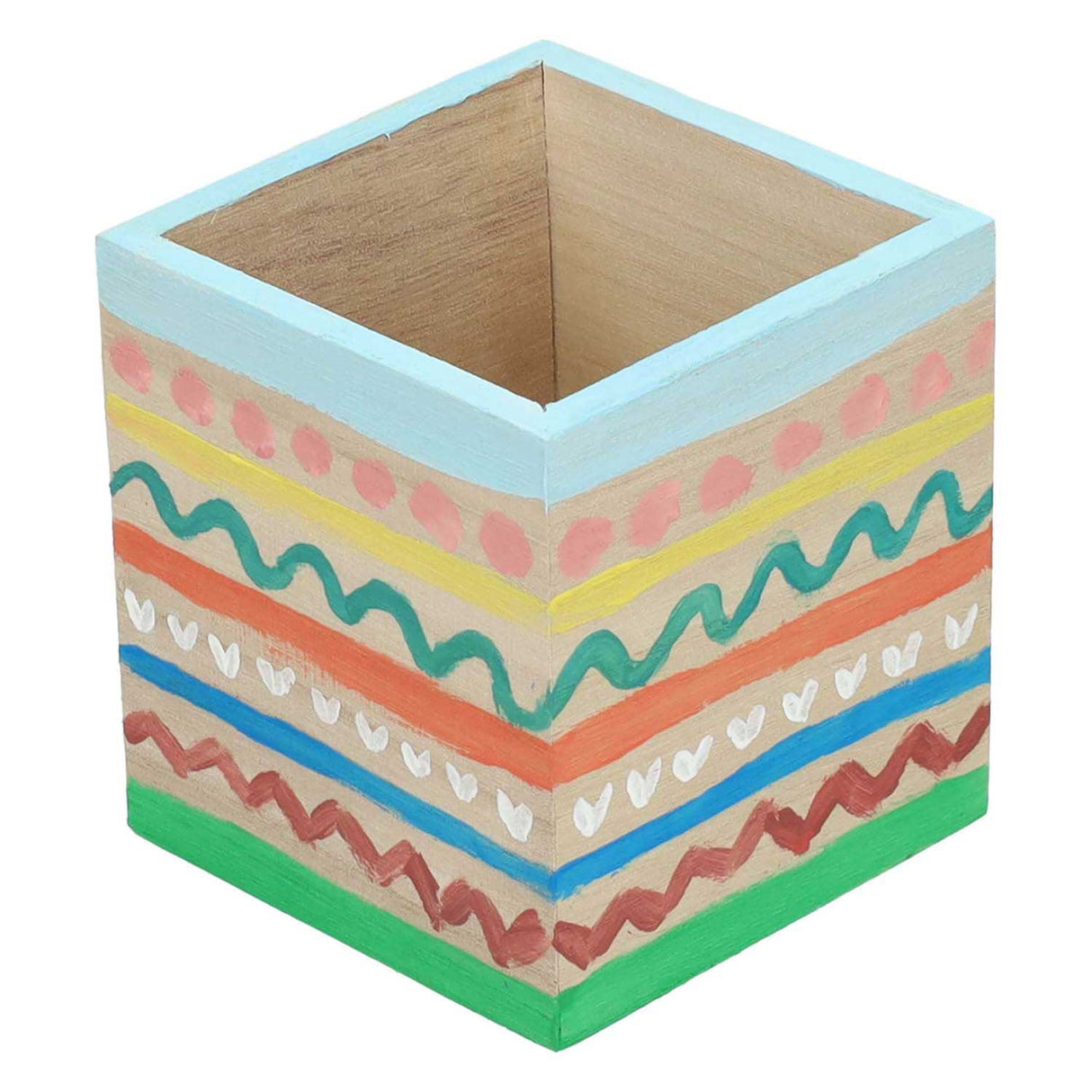 Quadratische Bleistiftbox von Playwood