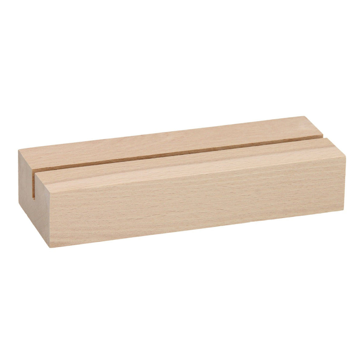 Markenloser Sans-Marque-Playwood-Kartenhalter aus Buchenholz im A5-Format