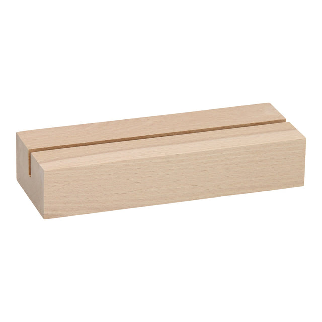 Markenloser Sans-Marque-Playwood-Kartenhalter aus Buchenholz im A5-Format