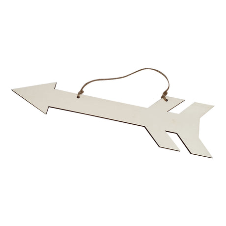Playwood Holzpfeil mit Aufhänger Sperrholz, 38cm