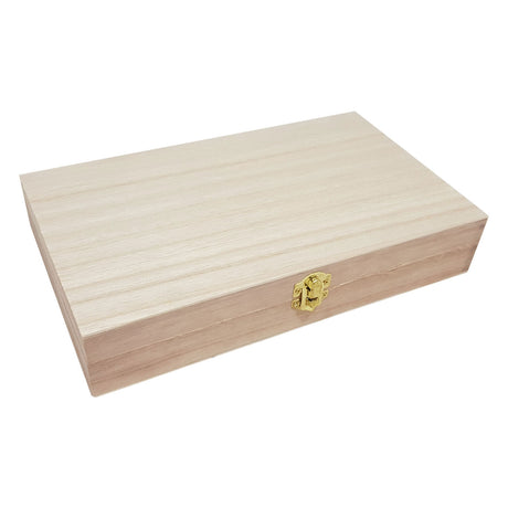 Spielholz-Bürstenkasten aus Paulownia-Holz