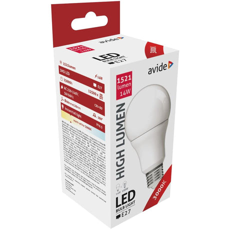Avide LED-Lampe E27 14W 3000K WW 1521lm