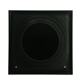 Renson 1069267 - dampkaprooster 1 klep pvc 741 (100-130) str 9005 (zwart) | 2 stuks
