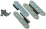 Mack 1013260 - 2 spaanse paumellen links verzinkt h 90 x b 50 mm | 5 stuks