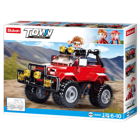 Sluban roter Offroader - 135 Stk.