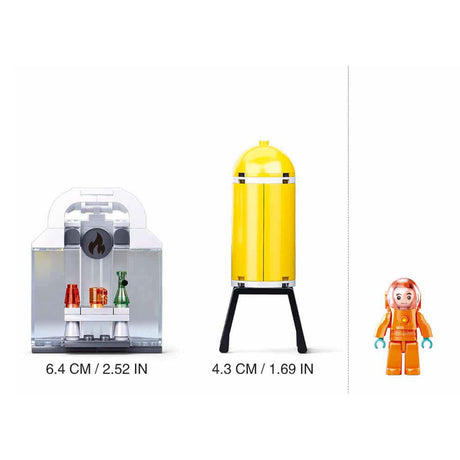 Feuerwehrroboterübung Sluban – 130 Teile.