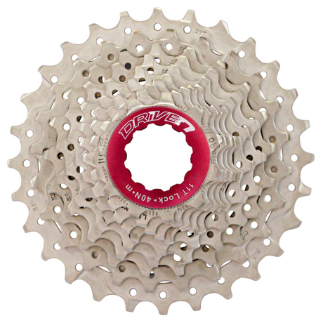 Sunrice-Kassette 10V 11-28 CSRX0 Metallic Silber