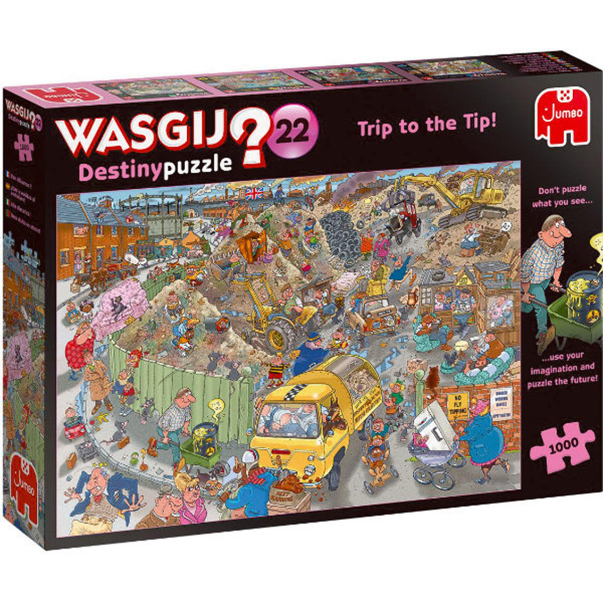 Jumbo wasgij Destiny 22 – alles auf einem Haufen!