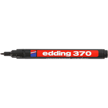 Edding 370 Marker, Strichstärke 1 mm, schwarz, 1 Stück