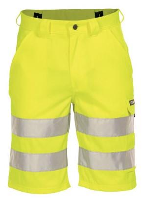 Dassy Warnschutzshorts Idaho P K fluoreszierendes Gelb 52