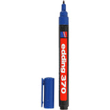 Edding 370 Marker, Strichstärke 1 mm, blau, 1 Stück