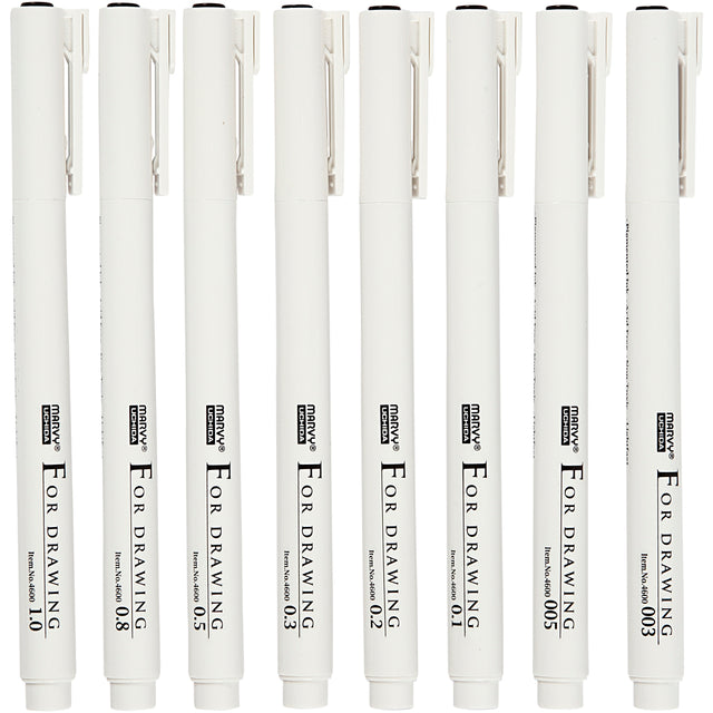 Https: www.cchobby.nl fineliners-line-thickness-0-03-0-05-0-1-0-2-0-3-0-5-0-8-1-0-mm-black-8-piece-1-box