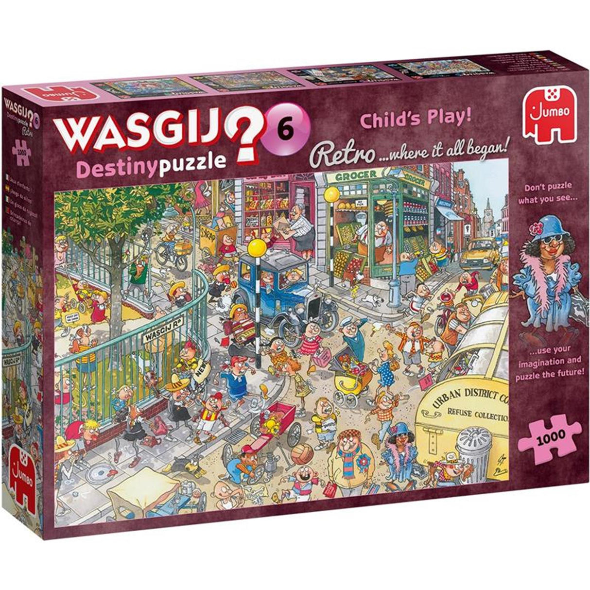 Jumbo Wasgij Retro Destiny 6 – 1000 Stück