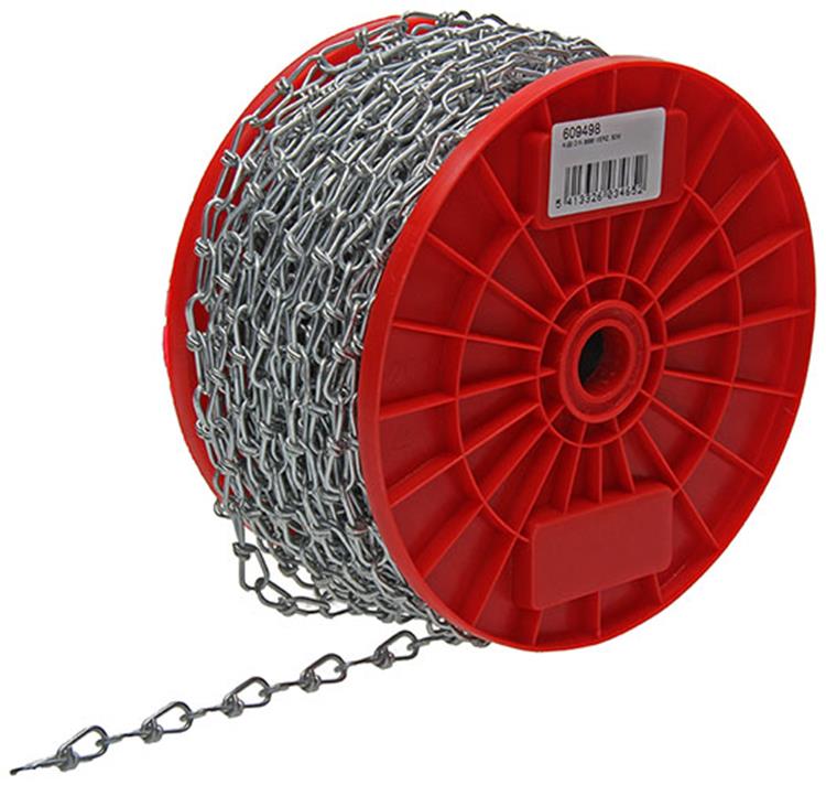 1013663 - victorketting verzinkt din5686ø 2mm l 28mm 50m wwl 32 kg | 50 stuks