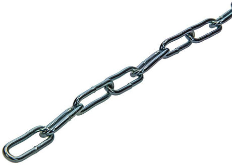 1014183 - ketting schakel lang din5685-1ø 3mm l 26mm 30m wwl 40 kg | 30 stuks
