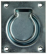 1010889 - luikring blauw verzinkt 75 x 90 mm | 10 stuks