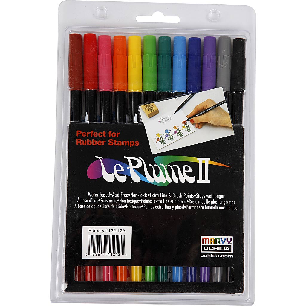 Https: www.cchobby.nl le-plume-ii-markers-strong-colors-12-piece-1-box