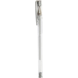 Creativ Company Gelstift, Strichstärke 0,8 mm, Silber, 6 Stück 1 Box