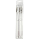 Creativ Company Gelstift, Strichstärke 0,8 mm, weiß, 6 Stück 1 Box