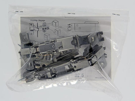Mack 1015228 - 2 inboorscharnieren slide on 35mm 165° opliggende deur | 10 stuks