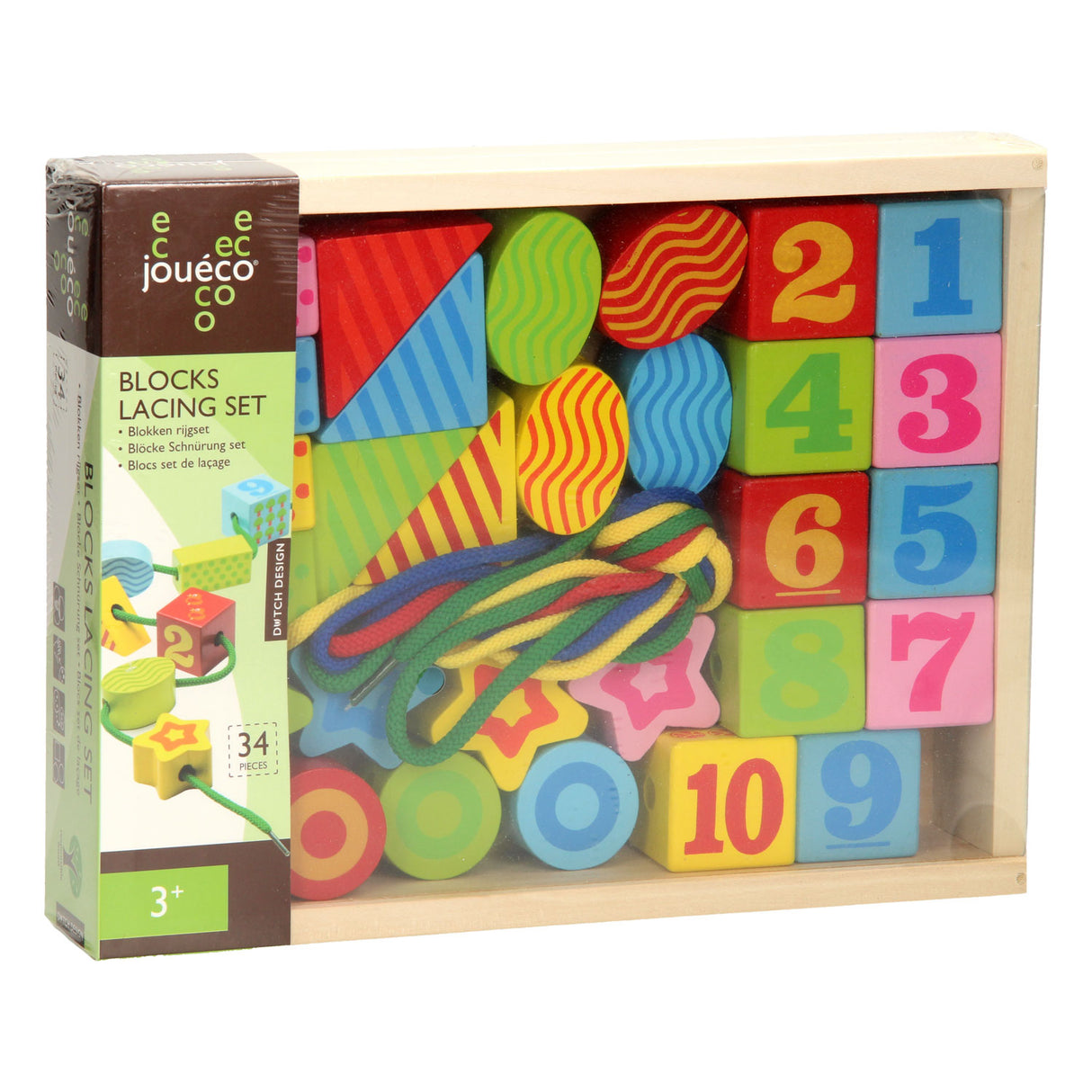 Jouéco Joueco Holzperlen-Set