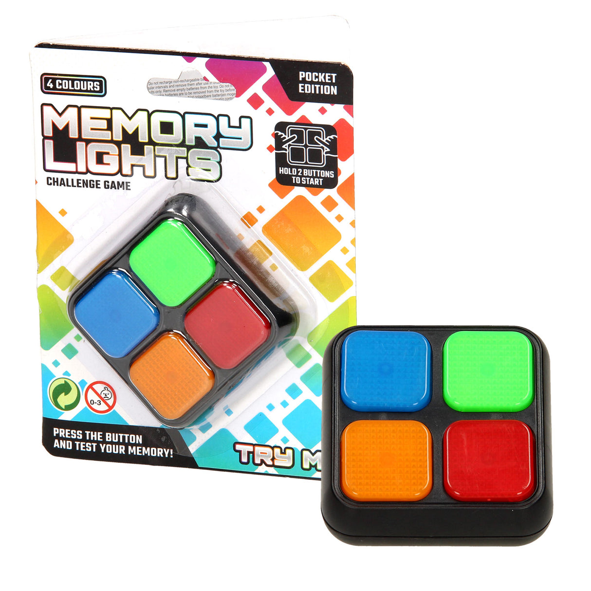 Johntoy Memo-Spiel, Licht-Sound-Tasche