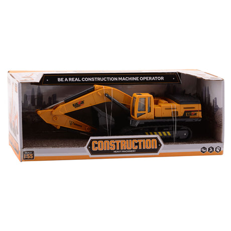 Johntoy Bagger Junior 32 x 10 x 12 cm gelb schwarz