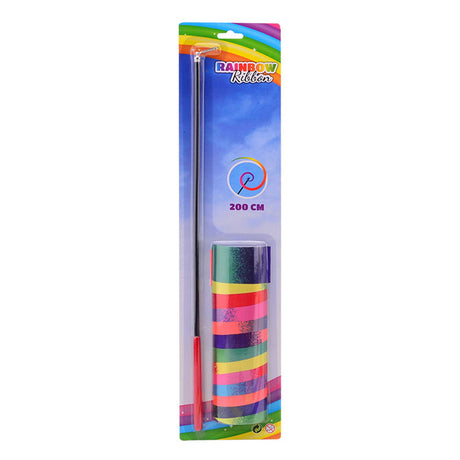Outdoor-Spaß-Regenbogenband 2 Meter. 3+