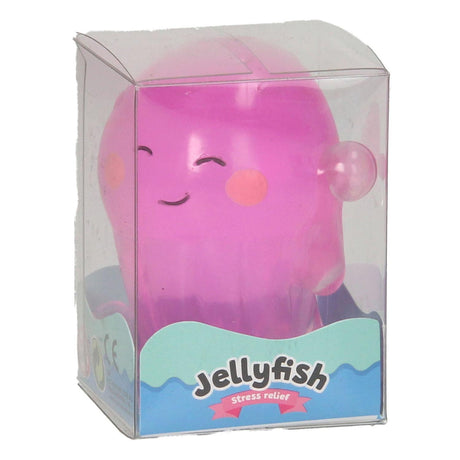 Johntoy transparenter Stress-Tintenfisch