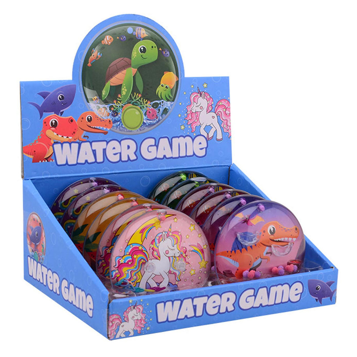 Johntoy Wasserspieltiere, 12 Stück im Display