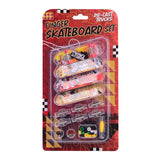 Johntoy Finger-Skateboard-Set, 4-teilig.