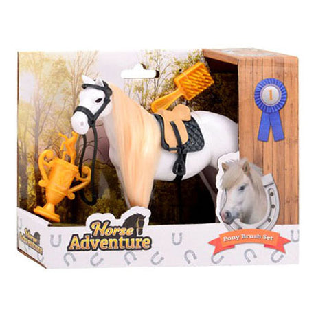 Johntoy Pferdespielset Haare bürsten 27706