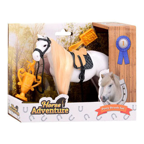 Johntoy Pferdespielset Haare bürsten 27706