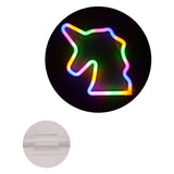 Johntoy Unicorn Regenbogenlampe mit USB