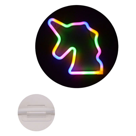 Johntoy Einhorn-Regenbogen-Nachtlampe 27720.